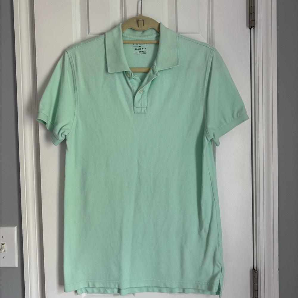 Mint Green Polo Shirt - Picture 1 of 5
